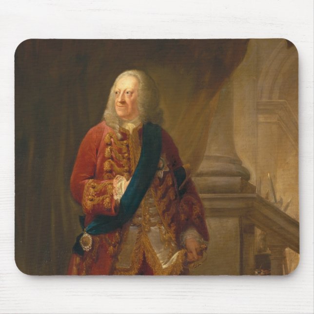 King George II, 1759 Mouse Mat (Front)