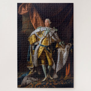 King George III by Allan Ramsay 1762 Jigsaw Puzzle