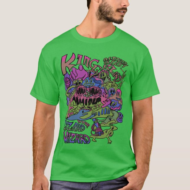 King Gizzard andhe Lizard Wizard Altered Beast ret T-Shirt (Front)