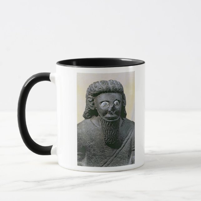 King Hadad, from the Palace at Tell-Halaf, Syria Mug (Left)
