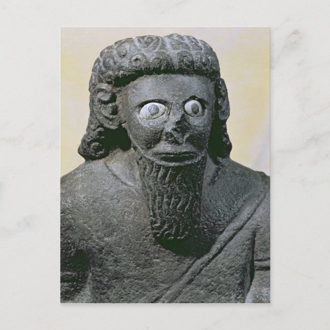 King Hadad, from the Palace at Tell-Halaf, Syria Postcard (Front)