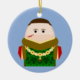 King Henry V of England Ceramic Tree Decoration