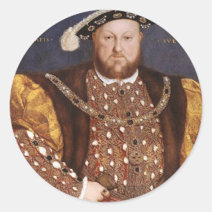 King Henry VIII Classic Round Sticker