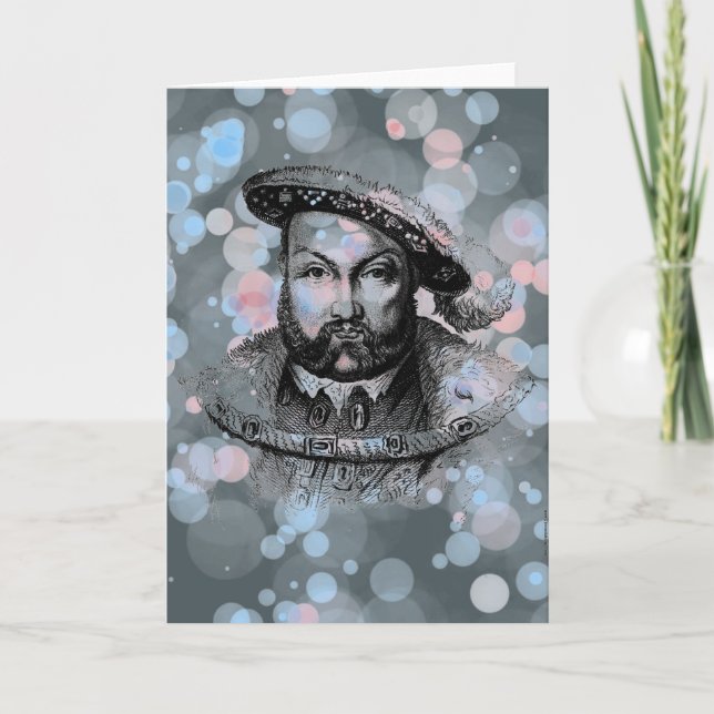 King Henry VIII Greeting Card (Front)