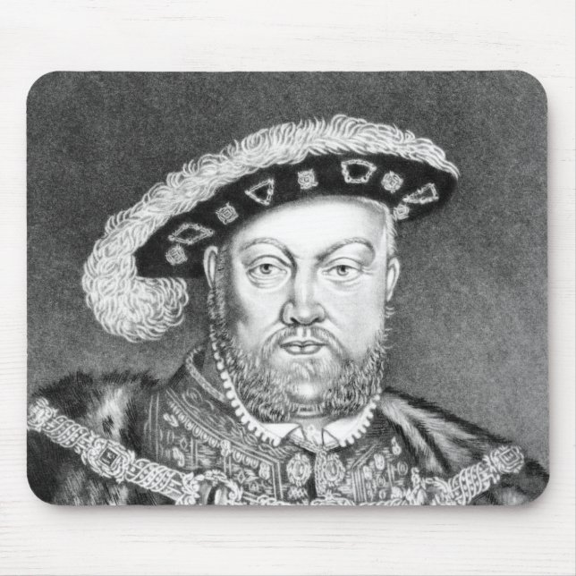 King Henry VIII  illustration Mouse Mat (Front)