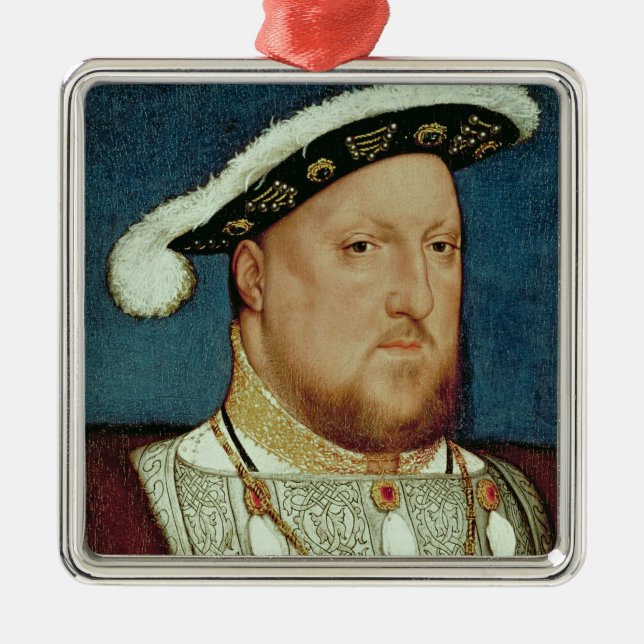 King Henry VIII Metal Tree Decoration (Front)