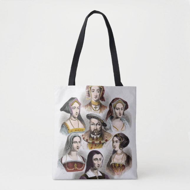 King Henry VIII of England | His Six Wives Tote Bag (Front)