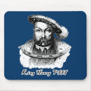 King Henry VIII Portrait Tshirts, Tote Bags Mouse Mat
