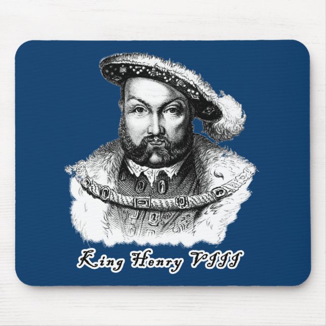 King Henry VIII Portrait Tshirts, Tote Bags Mouse Mat (Front)