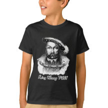 King Henry VIII Portrait Tshirts, Tote Bags