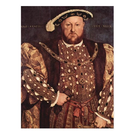 King Henry VIII Postcard