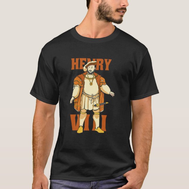 King Henry Viii T-Shirt (Front)