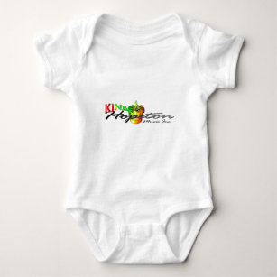 King Hopeton Jamaican style Logo Baby Bodysuit