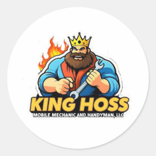 King Hoss Sticker