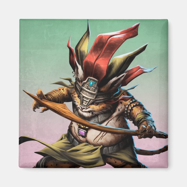 King Ja'gwar Magnet (Front)