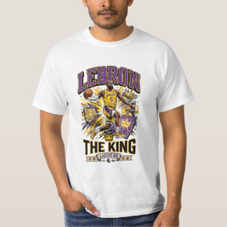King James Basketball Streetwear Graphic Shirt V1