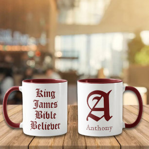 King James Bible Believer Christian Customised Mug