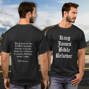 King James Bible Believer Christian Scripture T-Shirt