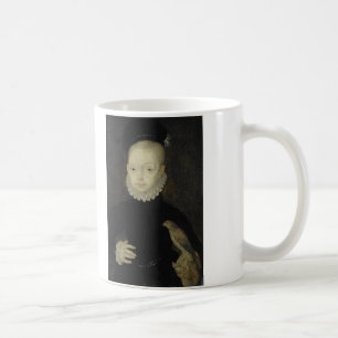 King James VI with Sparrow Hawk - 1574 Coffee Mug