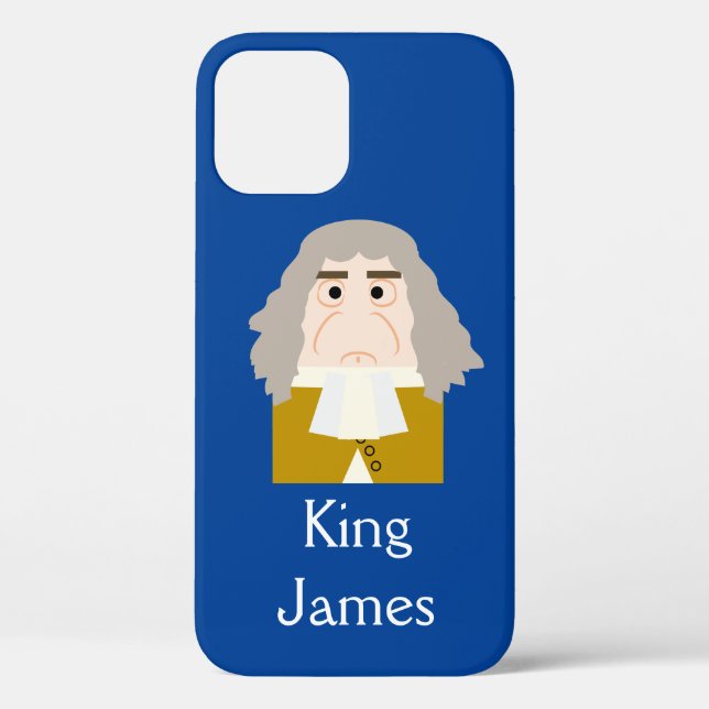 King James VII (Scotland) and James II (England) Case-Mate iPhone Case (Back)