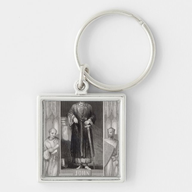 King John Key Ring (Front)