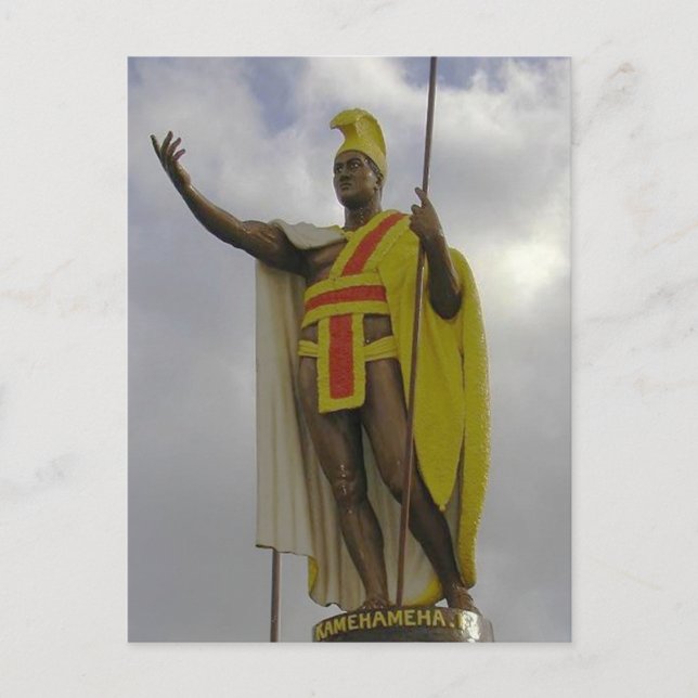 King Kamehameha Postcard (Front)