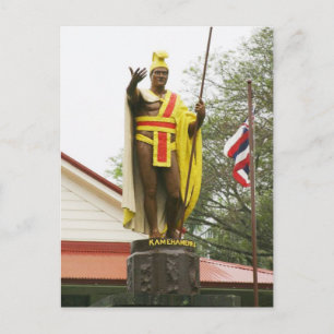 King Kamehameha Statue - Postcard