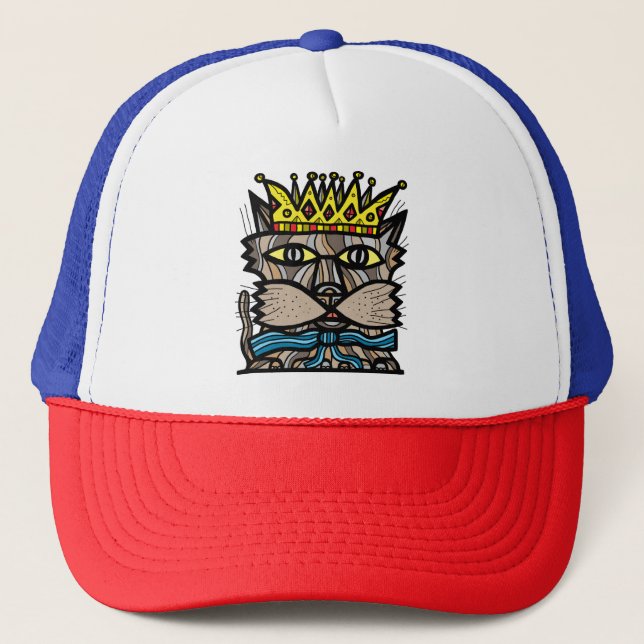 "King Kat" Trucker Hat (Front)