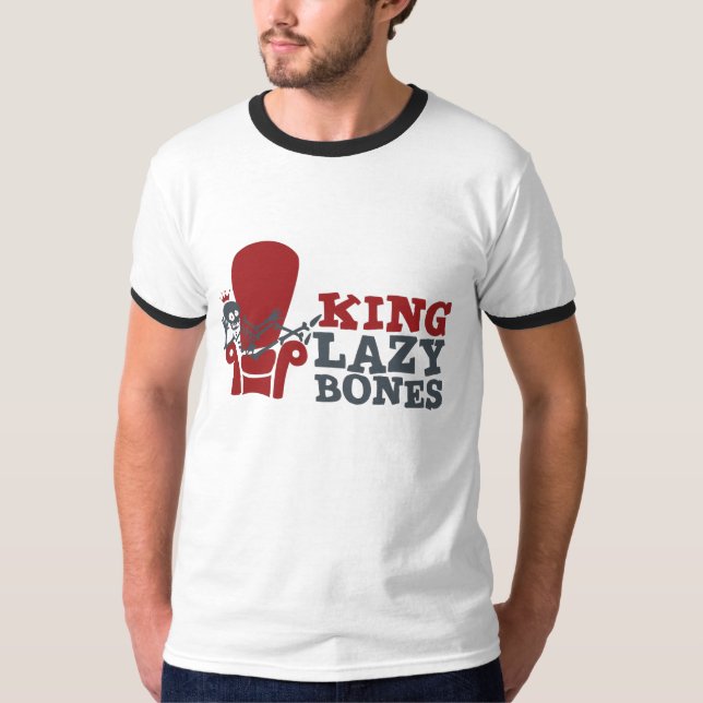 King Lazy Bones Ring Tee (Front)