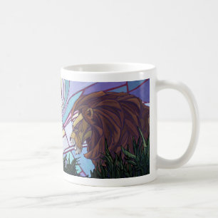 King Lion and Cubs Coffee Mug