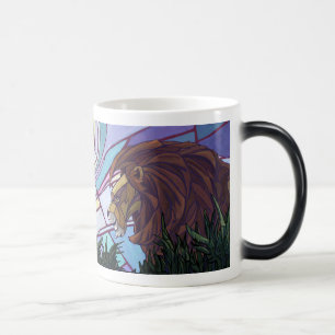 King Lion and Cubs Magic Mug