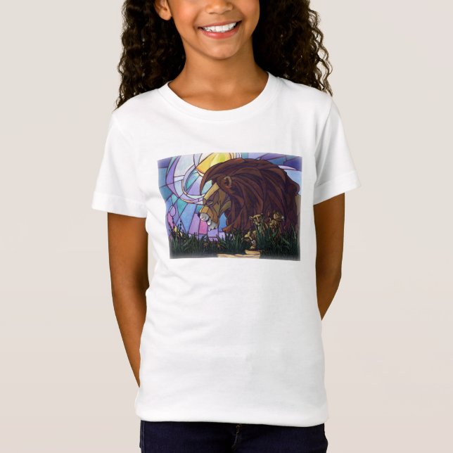 King Lion and Cubs T-Shirt (Front)