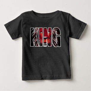 King Lion Face Baby T-Shirt