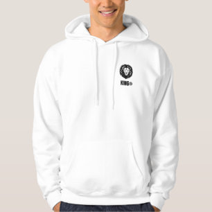 King® Lion Head Logo – Royal Power Symbol Design Hoodie