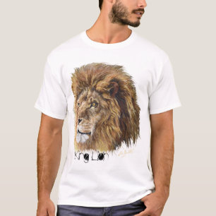 King Lion (Heart) T-Shirt, Man's T-Shirt
