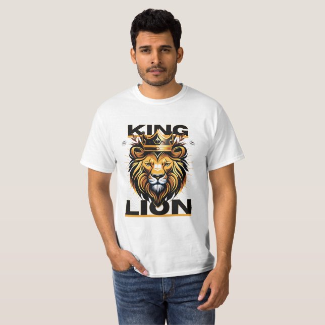 King Lion T-Shirt (Front Full)