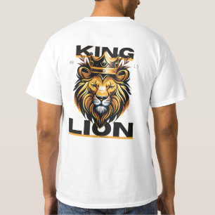 King Lion T-Shirt: Bold Style for the Brave T-Shirt