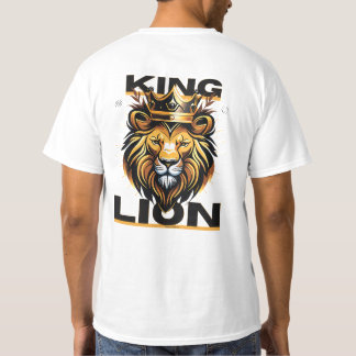 King Lion T-Shirt: Bold Style for the Brave T-Shirt