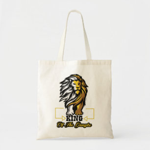 King Lion T-shirt Tote Bag