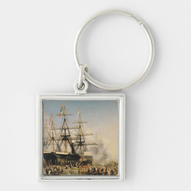 King Louis-Philippe  Disembarking at Key Ring (Front)