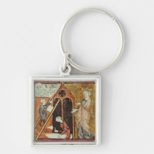 King Louis VI Watching the Construction of Key Ring