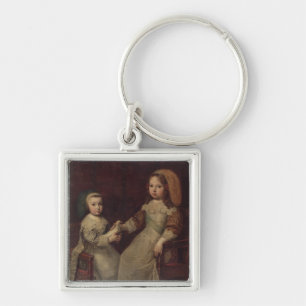 King Louis XIV (1638-1715) as a child with Philipp Key Ring