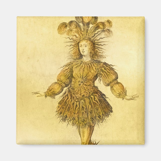 King Louis XIV of France Magnet (Front)