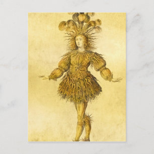 King Louis XIV of France Postcard