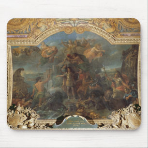 King Louis XIV  taking up Arms on Land and on Mouse Mat