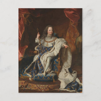 King Louis XV as a Child by Hyacinthe Rigaud Postcard