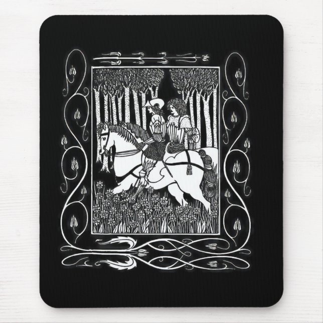  king mark and sir dinadan mouse mat (Front)