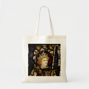 king medieval middle ages knight tote bag