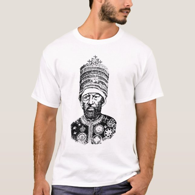 King Menelik Ethiopia T-Shirt (Front)