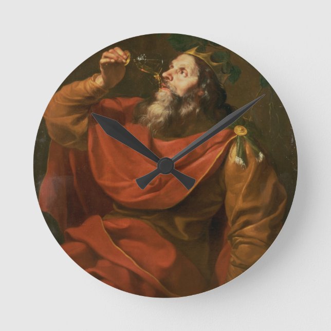 King Midas Round Clock (Front)